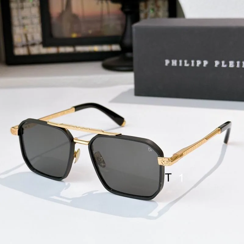 PHILIPP PLEIN VPP197 Geometric Sunglasses, source view 5, SKU VPP197