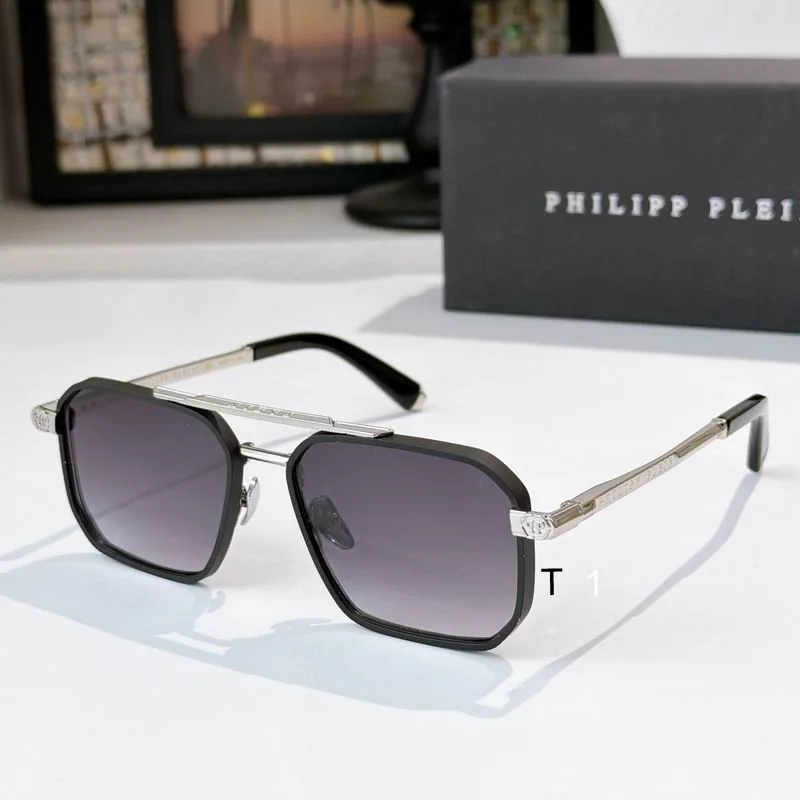 PHILIPP PLEIN VPP197 Geometric Sunglasses, source view 6, SKU VPP197