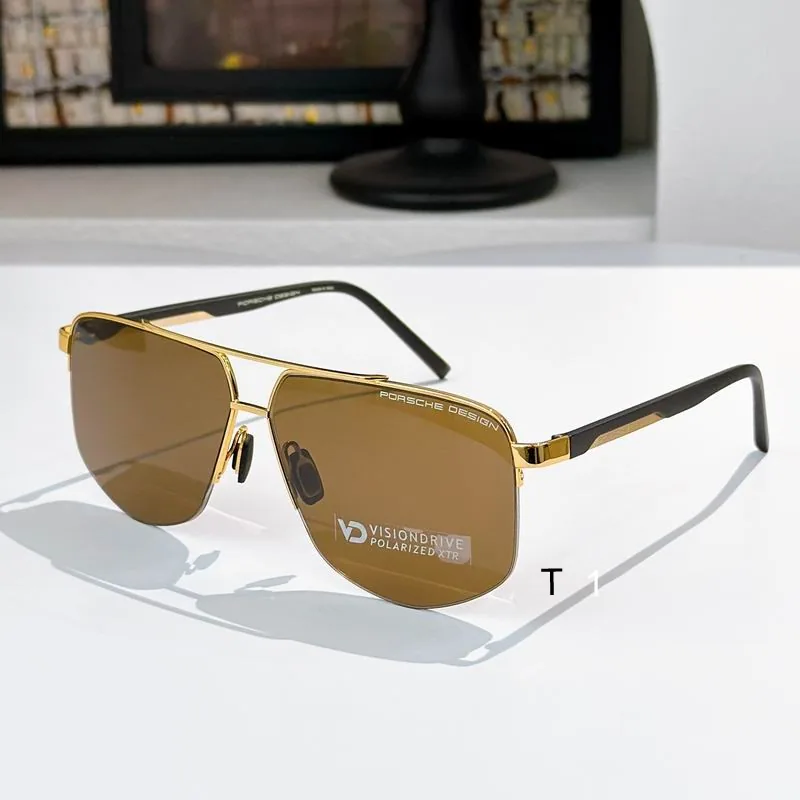 Porsche P8943 Rimless Shield Sunglasses, source view 3, SKU P8943