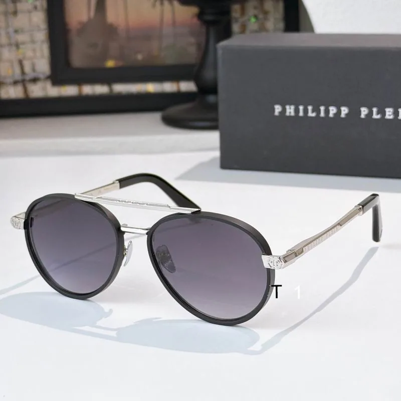 PP 090301 Round Double-Bridge Sunglasses, source view 1, SKU 090301