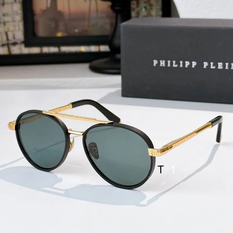 PP 090301 Round Double-Bridge Sunglasses, source view 5, SKU 090301