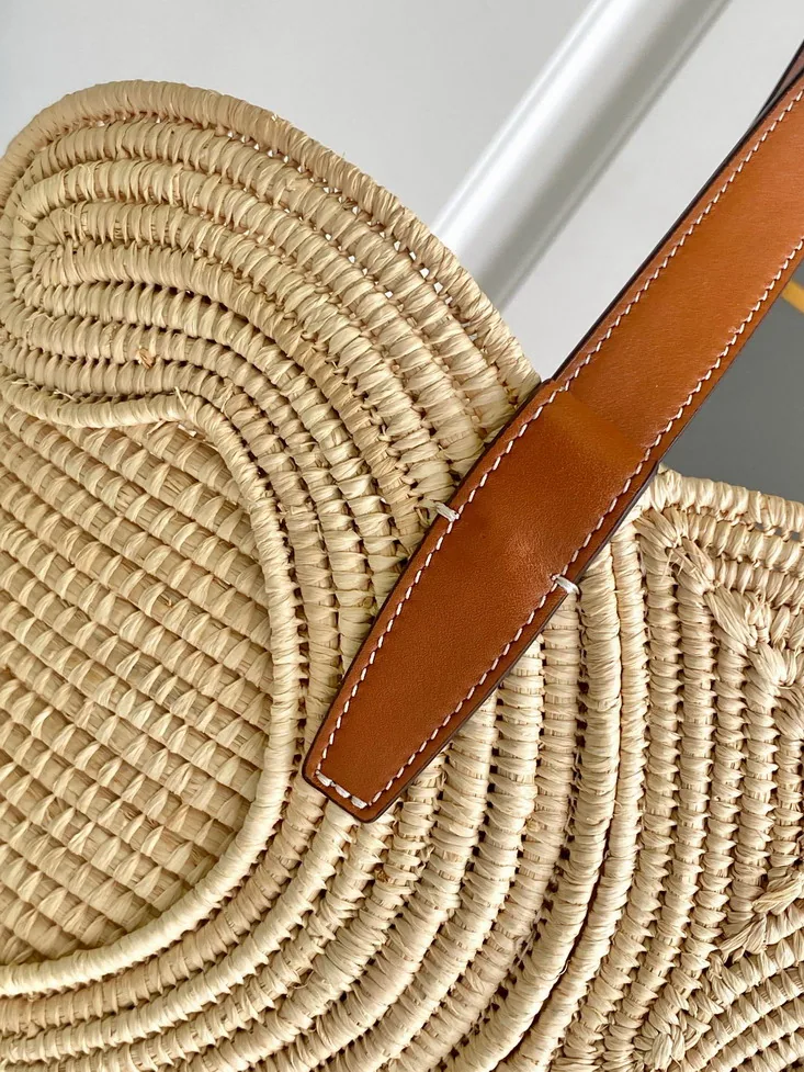 Celine 117022 Woven-Look Tote Bag, catalog view 5, 117022