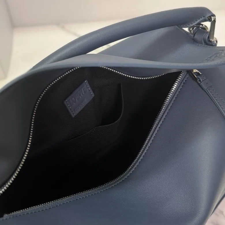 Loewe Slate Featherlight Puzzle Shoulder Bag, source view 2, SS