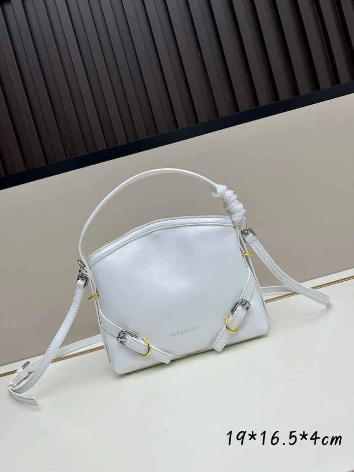 Givenchy Voyou White Mini Shoulder Bag, catalog view 1, Voyou-SS4
