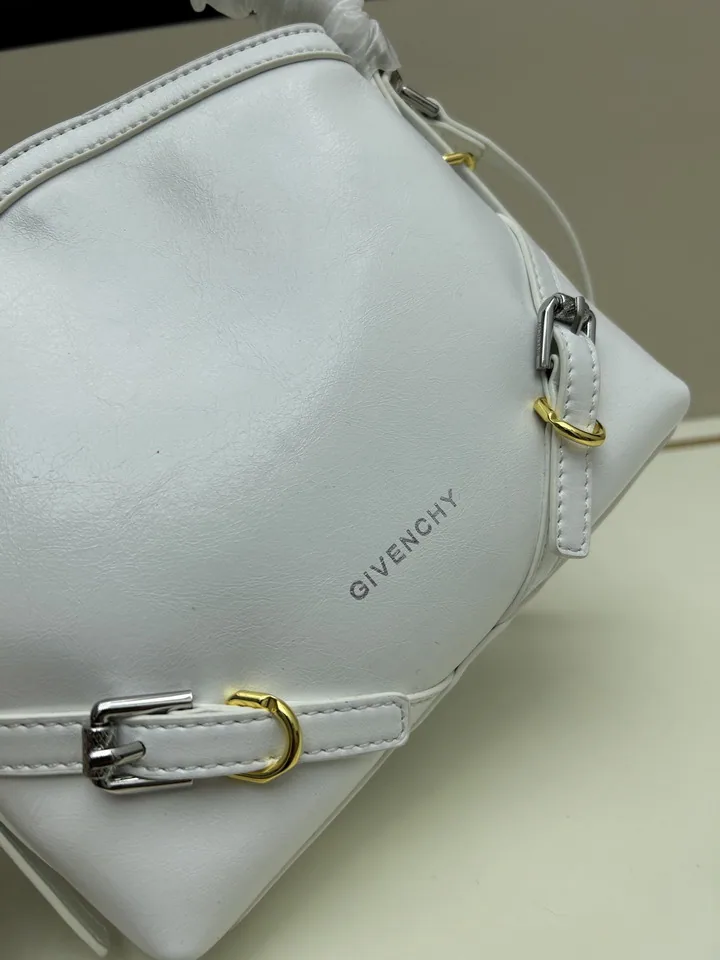 Givenchy Voyou White Mini Shoulder Bag, catalog view 4, Voyou-SS4