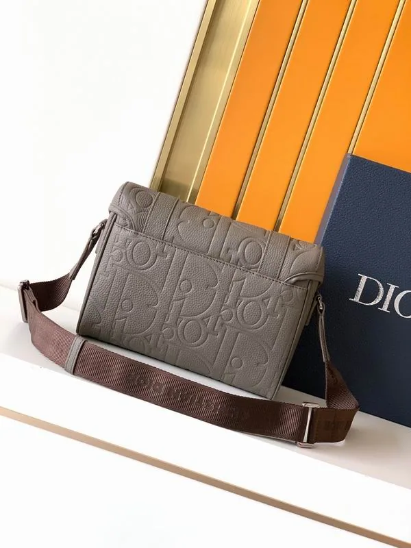 Dior D333 Grey Buckle Shoulder Bag, catalog view 3, D333