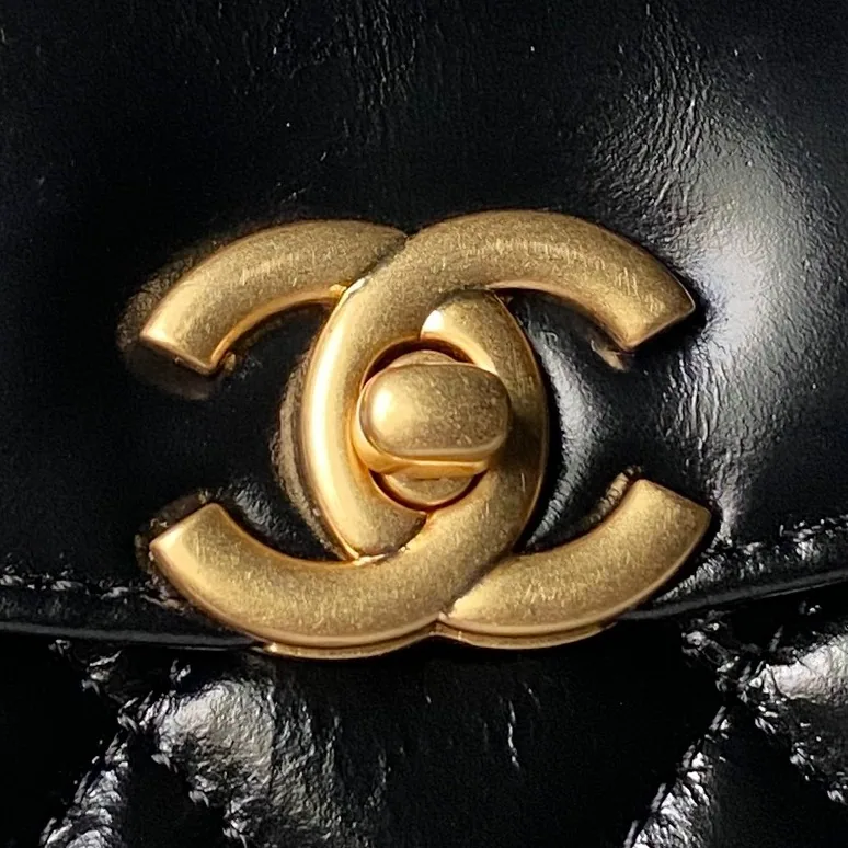 Chanel AS4416 Black Quilted Top-Handle Bag, catalog view 3, AS4416
