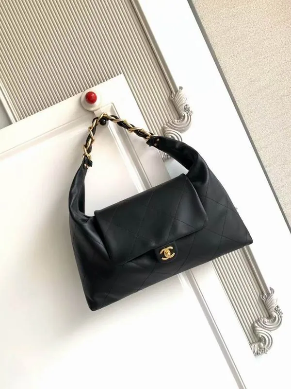Chanel AS5834 Black Quilted Shoulder Bag, catalog view 1, AS5834