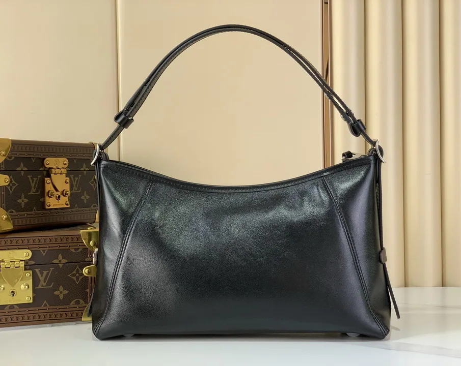 LV CarryAll M28160 Black Shoulder Bag, catalog view 3, M28160