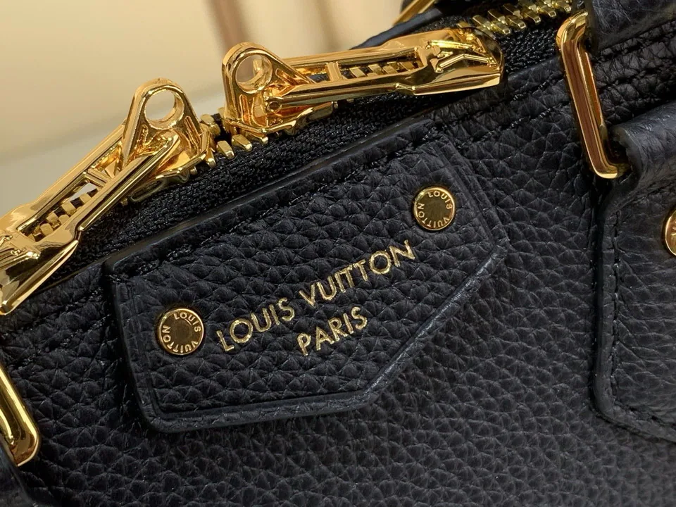 LV Alma M29445 Black Mini Top-Handle Bag, catalog view 4, M29445