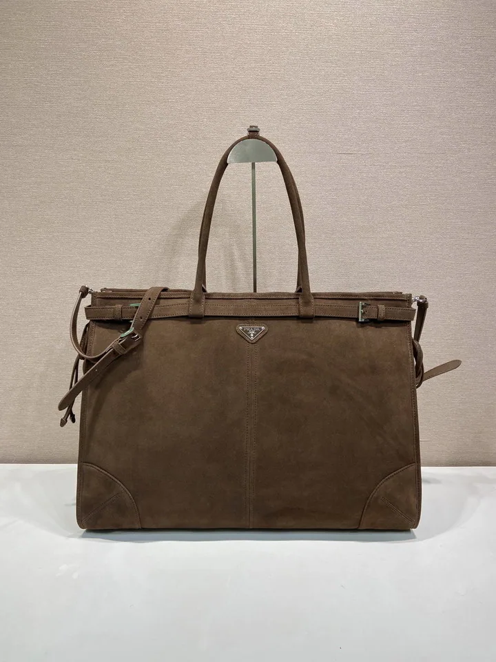 Prada 2VG128 Brown Large Soft Tote, catalog view 1, 2VG128