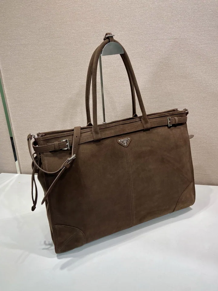 Prada 2VG128 Brown Large Soft Tote, catalog view 2, 2VG128