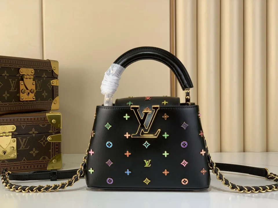 Cap m27637 Top-Handle Bag, source view 3, SKU m27637