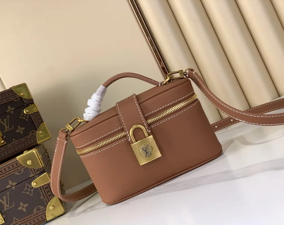 Low m27505 Padlock Top-Handle Bag, source view 2, SKU m27505