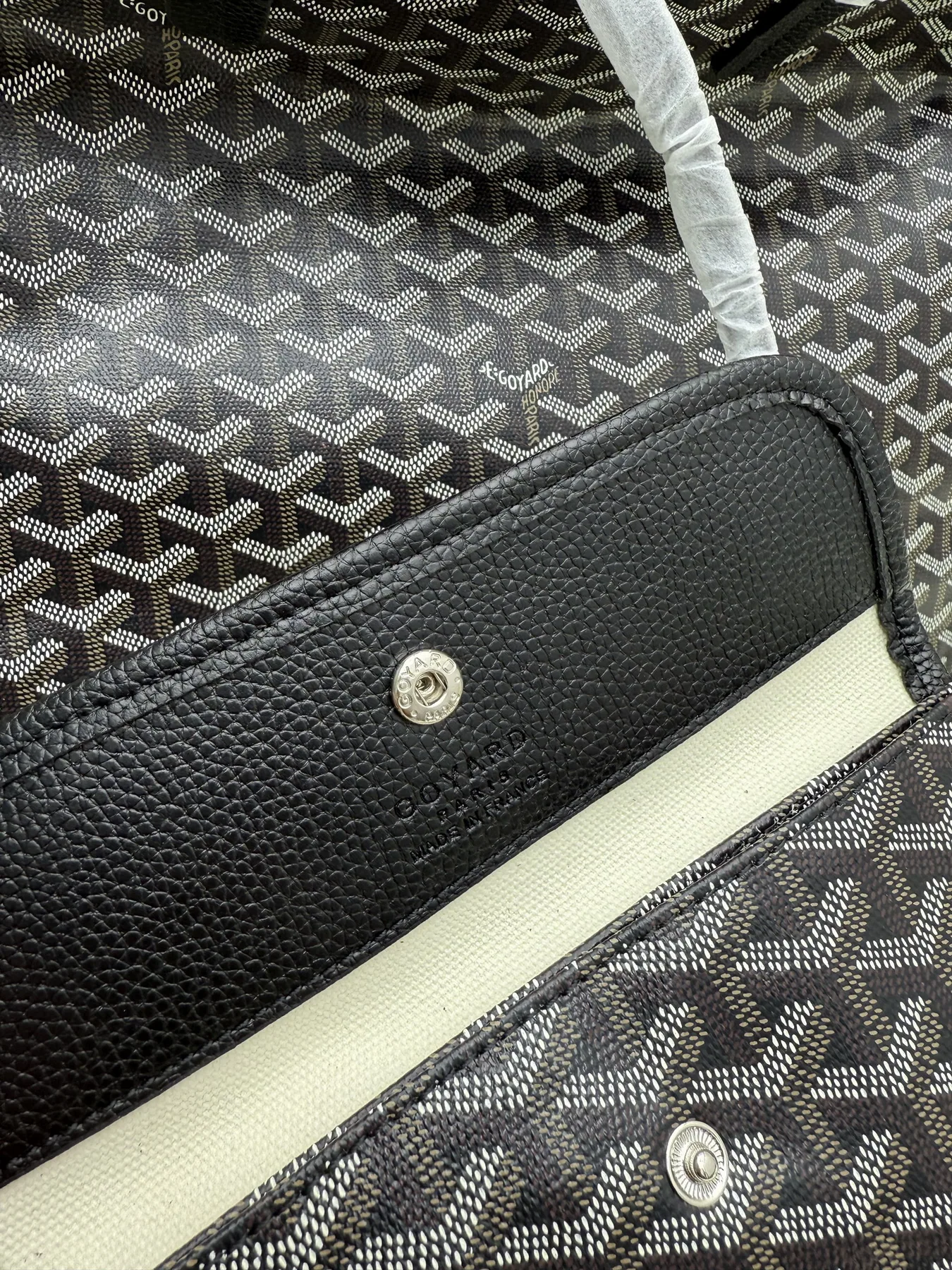 Goyard hardy Pattern Structured Tote Bag, source view 6, SKU hardy