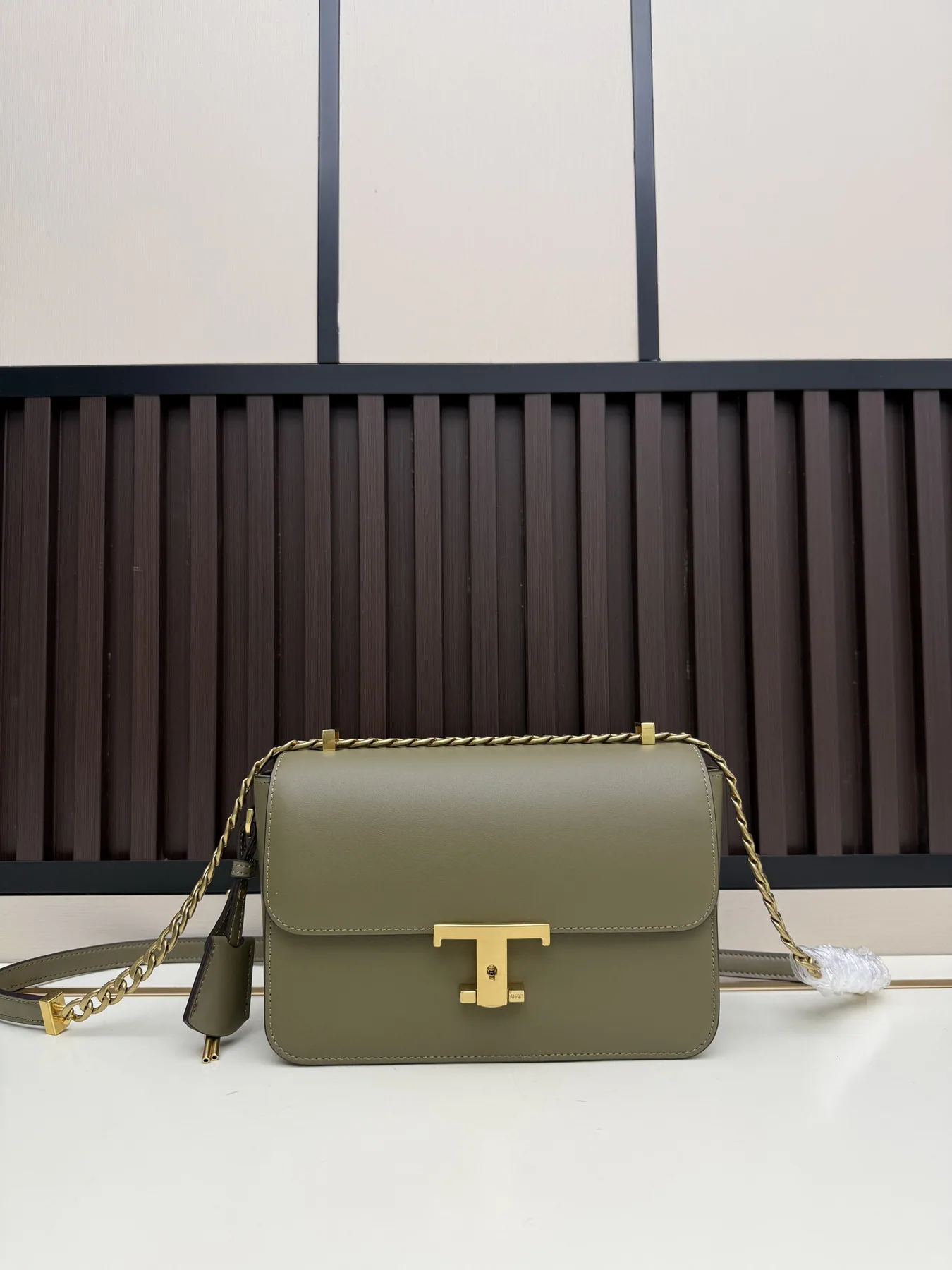 Tods 003855 T-Clasp Flap Crossbody Bag, source view 5, SKU 003855