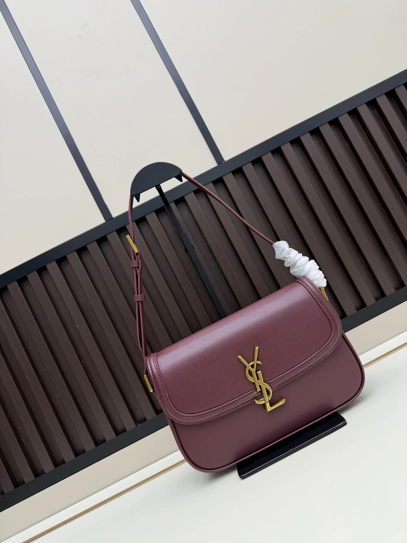 YSL 1858 Envelope Flap Shoulder Bag, source view 4, SKU 1858