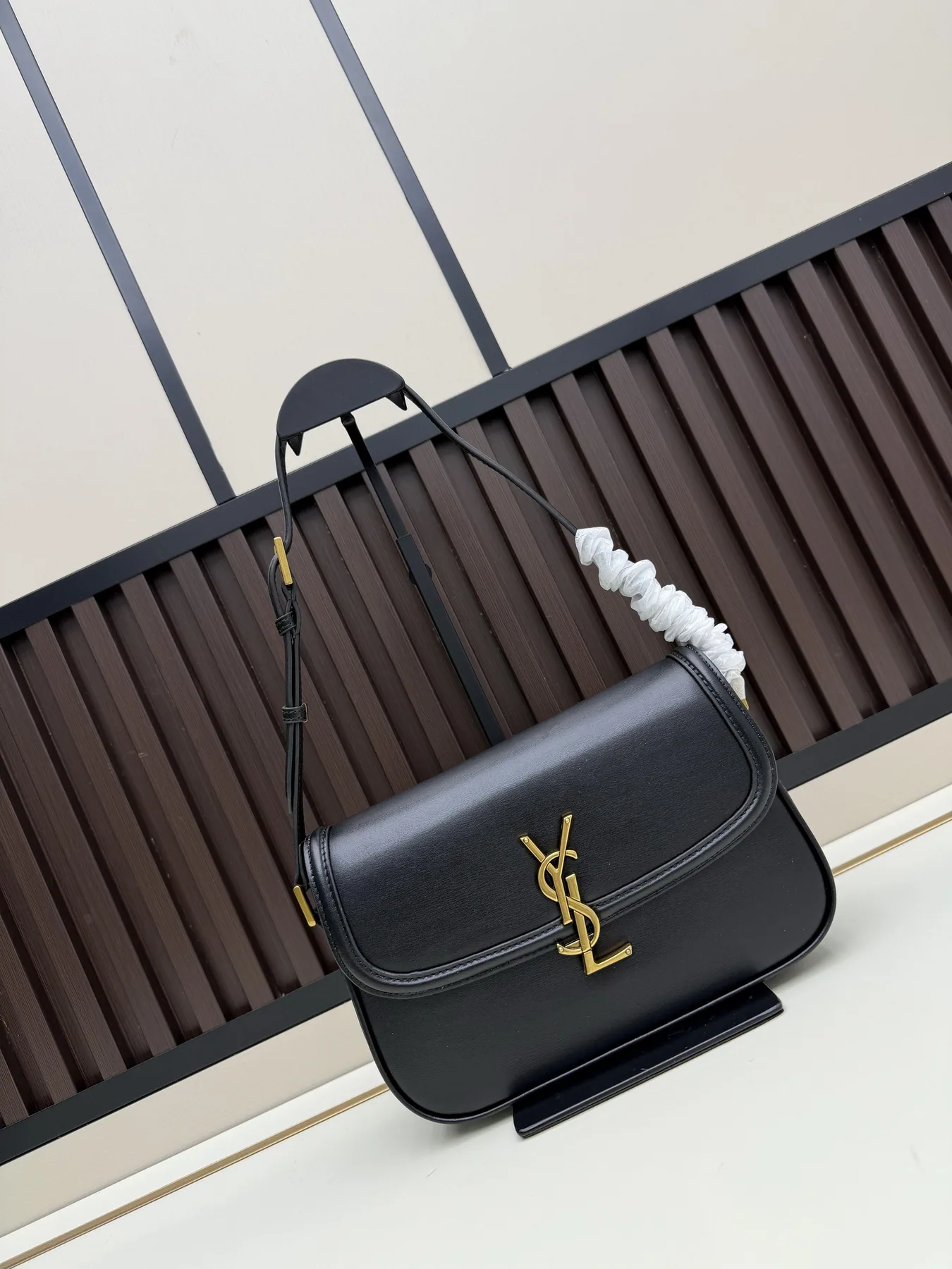 YSL 1858 Envelope Flap Shoulder Bag, source view 5, SKU 1858