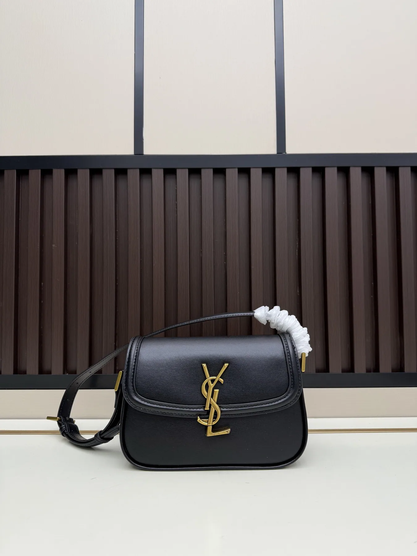YSL 1859 Envelope Flap Shoulder Bag, source view 4, SKU 1859