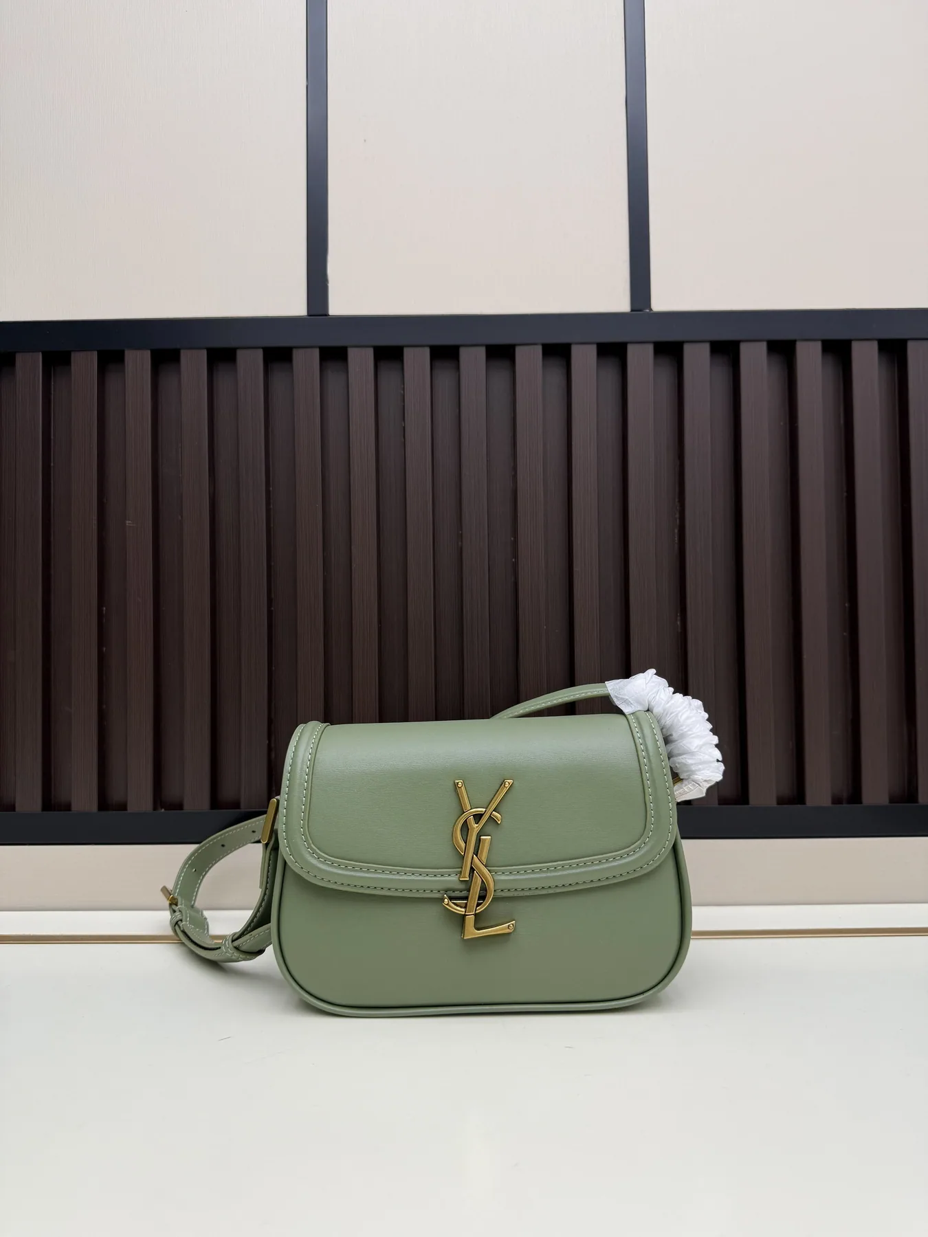 YSL 1859 Envelope Flap Shoulder Bag, source view 5, SKU 1859