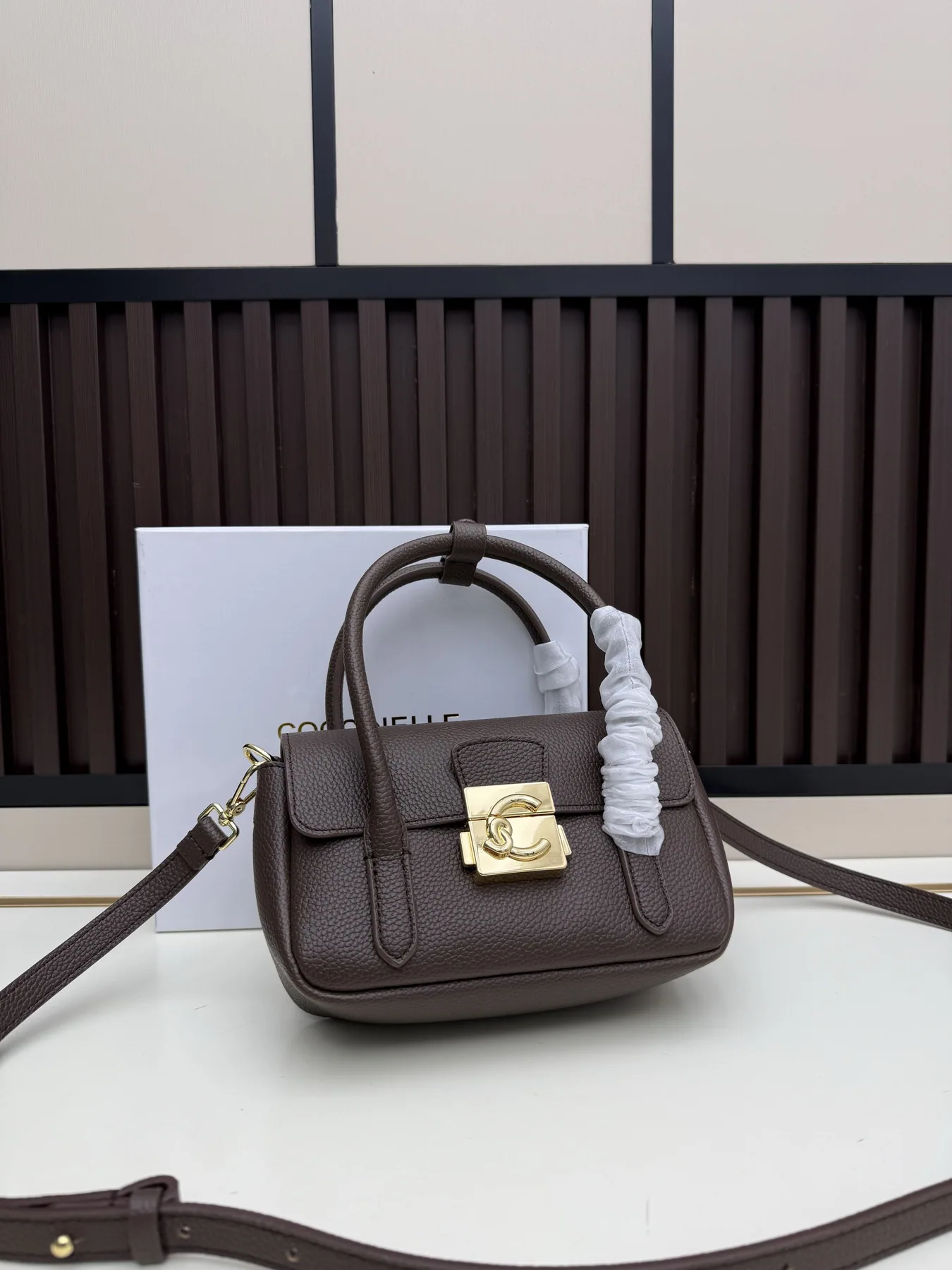 Coccinelle 1H8947 Flap Top-Handle Crossbody Bag, source view 2, SKU 1H8947