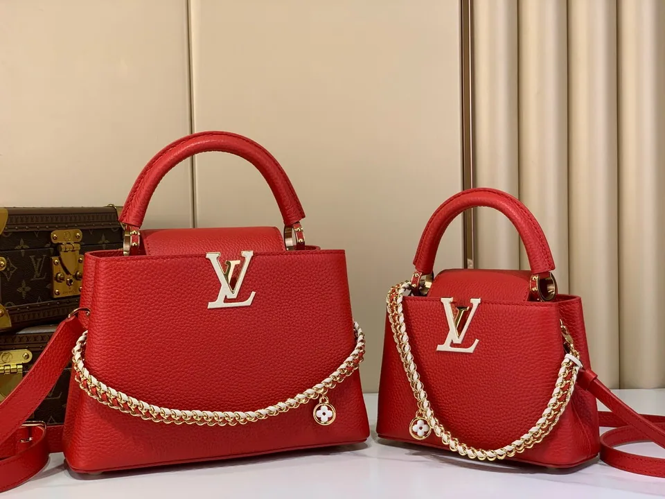 Cap m28691 Chain-Handle Top-Handle Bag, source view 2, SKU m28691