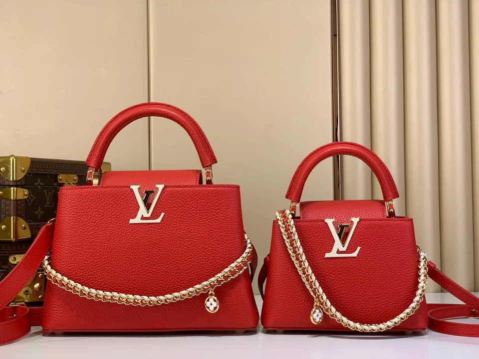 Cap m28691 Chain-Handle Top-Handle Bag, source view 4, SKU m28691