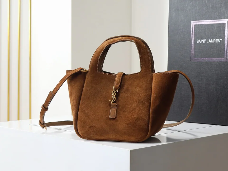 YSL 872469 Wide Top-Handle Tote Bag, source view 1, SKU 872469