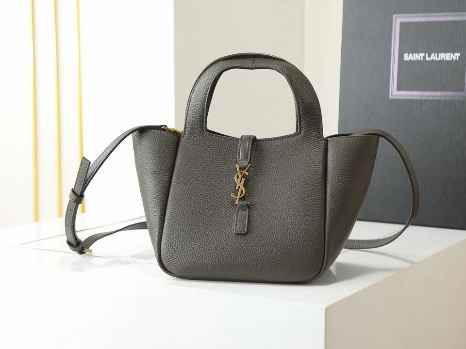 YSL 872469 Wide Top-Handle Tote Bag, source view 4, SKU 872469