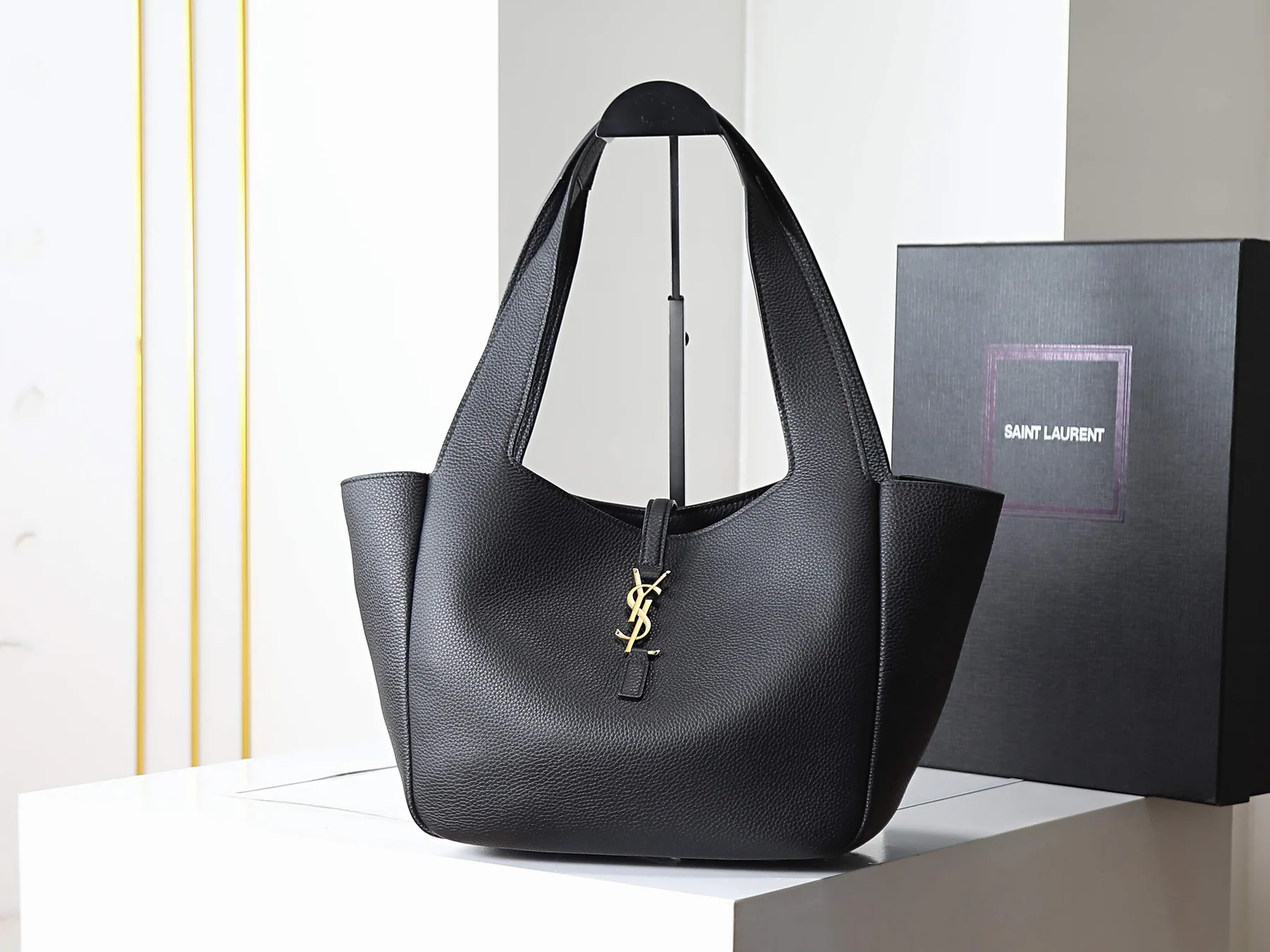 YSL 779029 Open Trapezoid Tote Bag, source view 1, SKU 779029