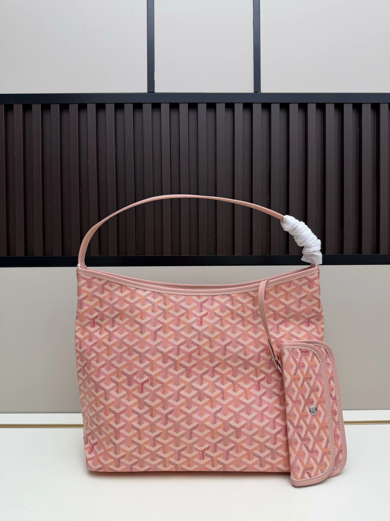 Goyard 1166 Pattern Shoulder Bag and Pouch, source view 2, SKU 1166