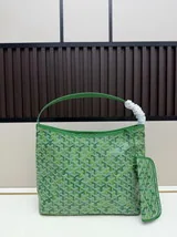 Goyard 1166 Pattern Shoulder Bag and Pouch, source view 4, SKU 1166