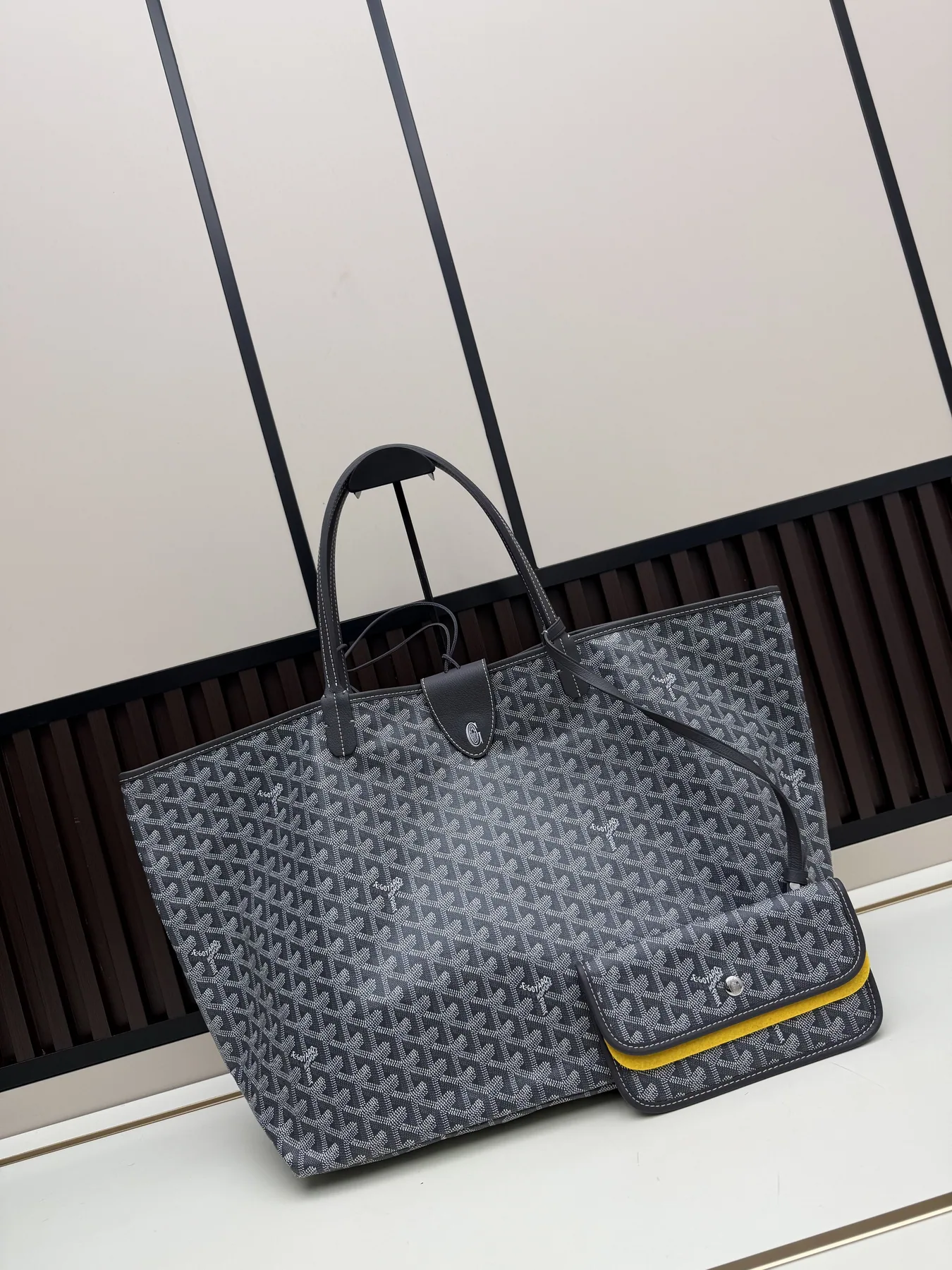 Goyard 6602 Pattern Open Tote Bag, source view 1, SKU 6602