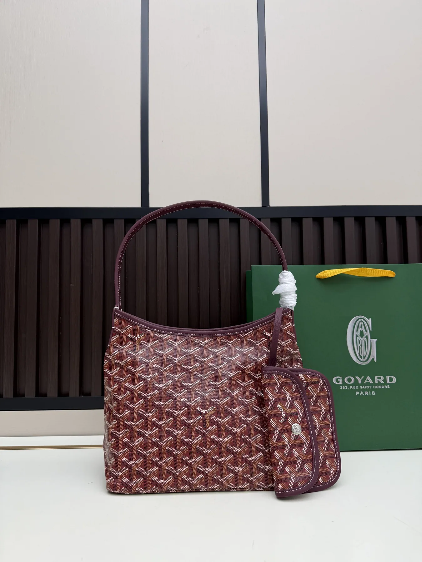 Goyard Hobo Pattern Shoulder Bag and Pouch, source view 1, SKU hobo