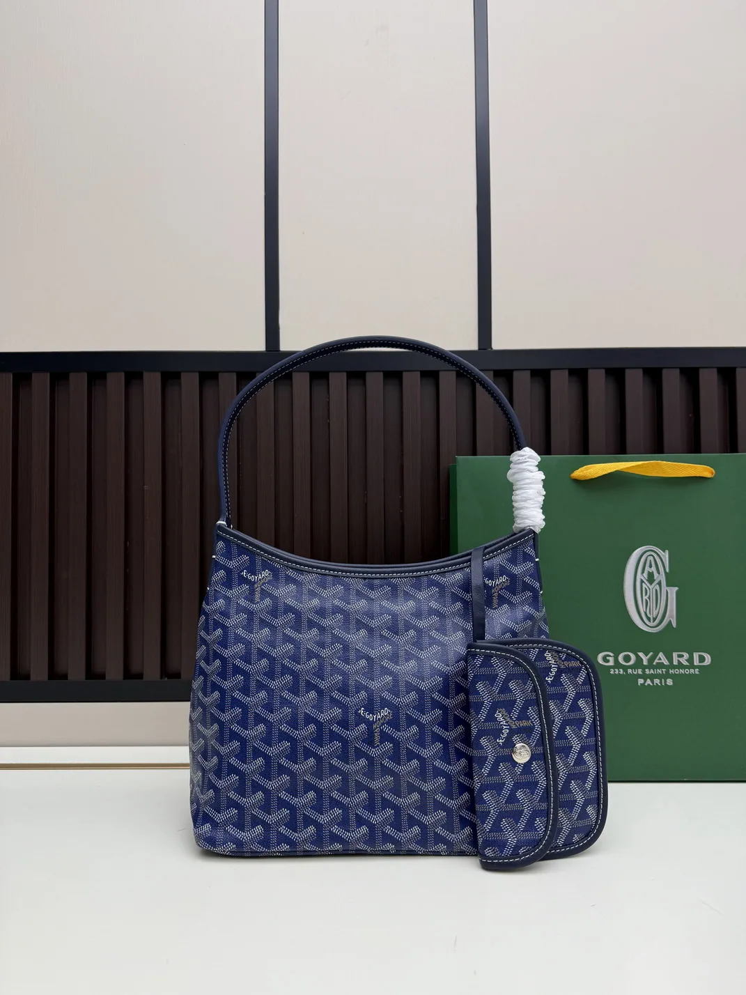Goyard Hobo Pattern Shoulder Bag and Pouch, source view 5, SKU hobo