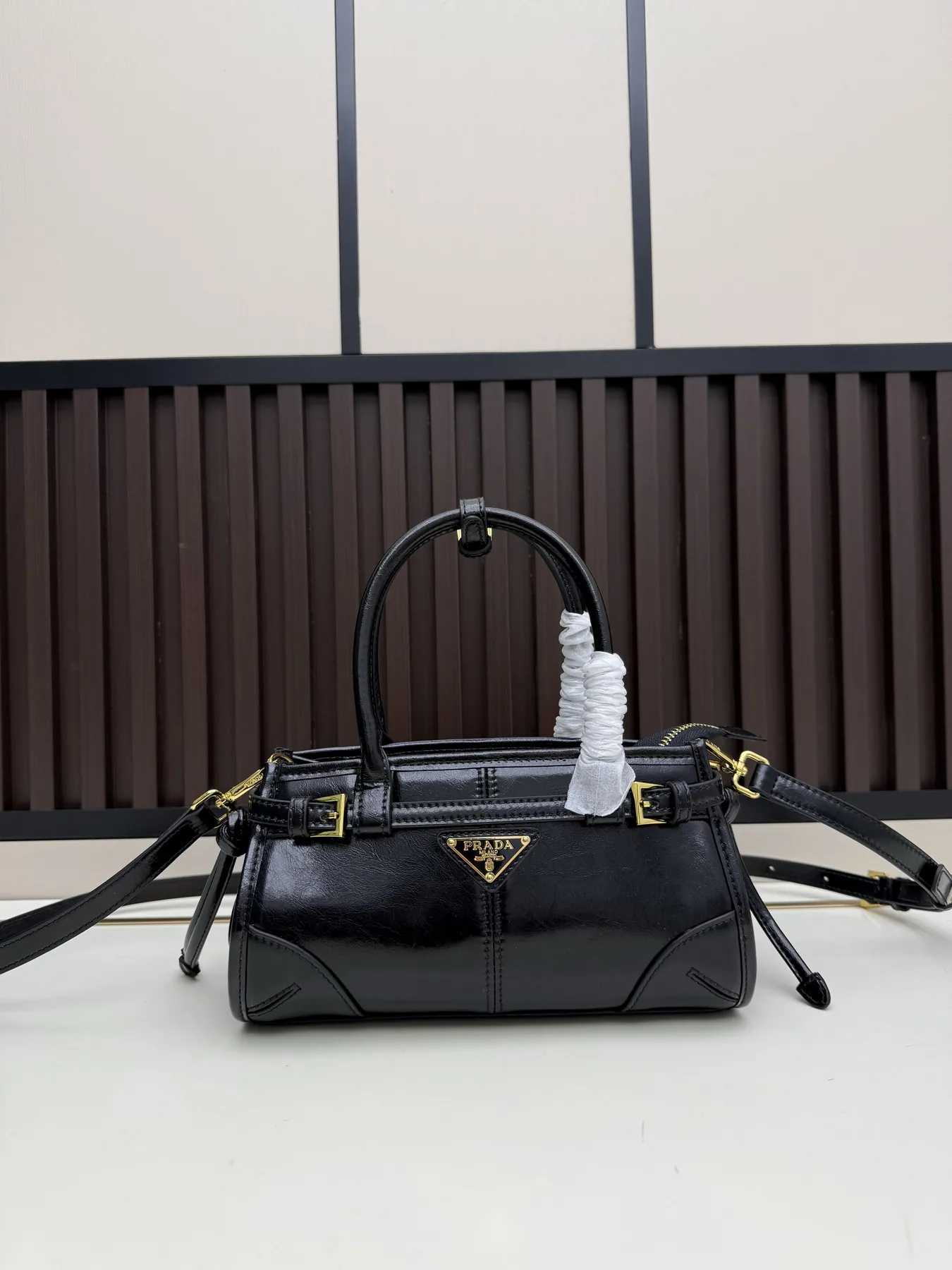 Prada 1BA488 East-West Top-Handle Bag, source view 4, SKU 1BA488