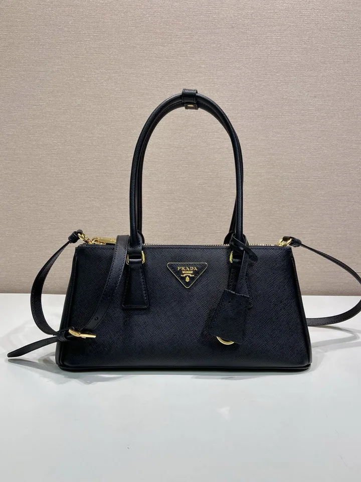 Prada 1BA457 Structured Top-Handle Shoulder Bag, source view 1, SKU 1BA457