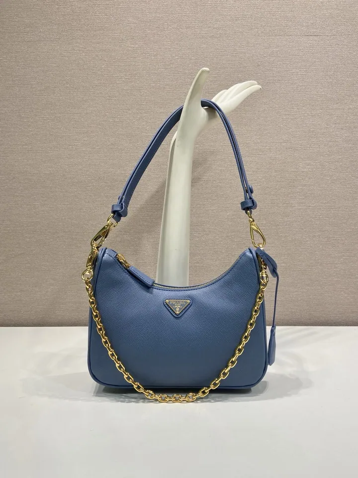 Prada 1BC204 Trapezoid Shoulder Bag, source view 5, SKU 1BC204