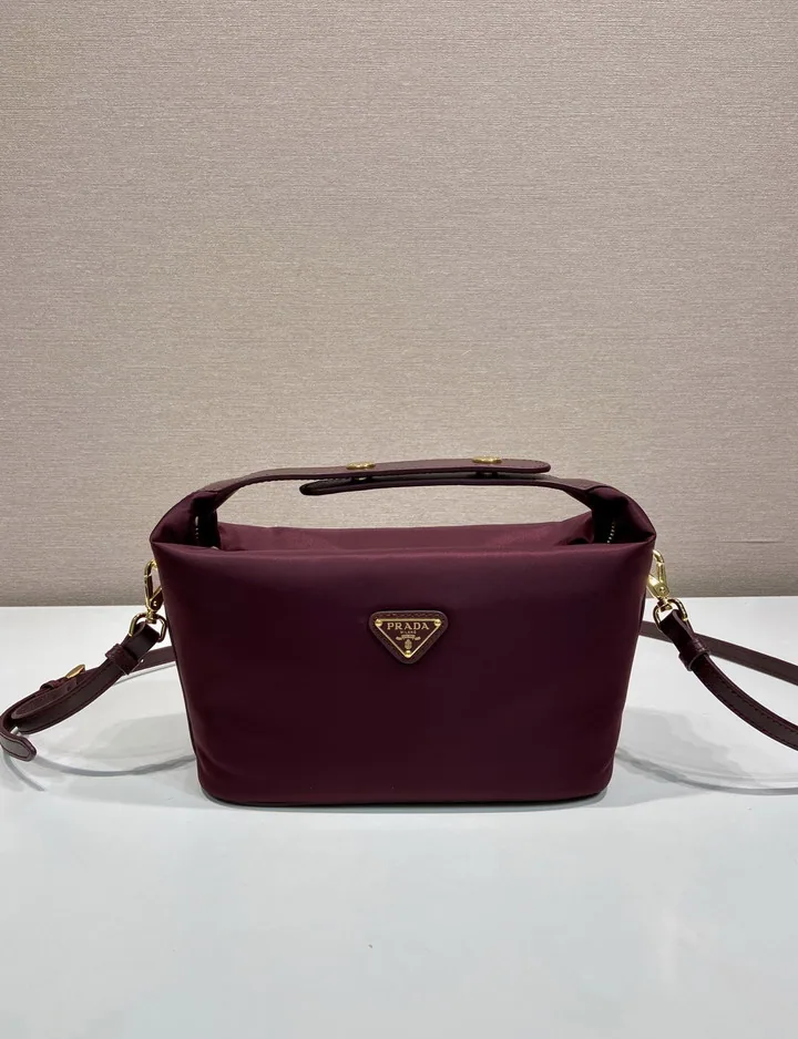 Prada 1BC302 Mini Top-Zip Shoulder Bag, source view 3, SKU 1BC302