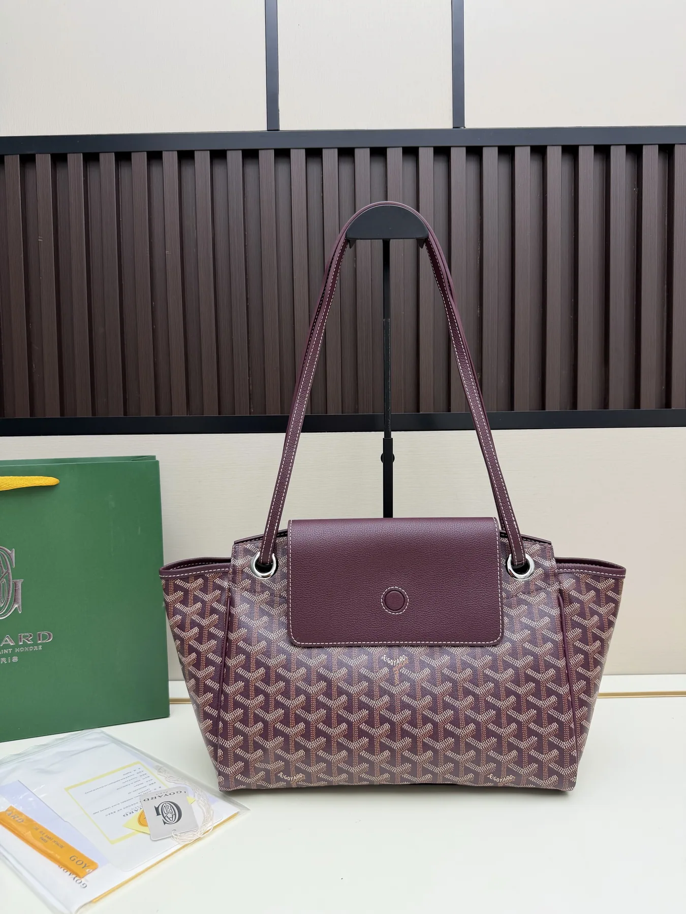 Goyard 6685 Pattern Open Tote Bag, source view 1, SKU 6685