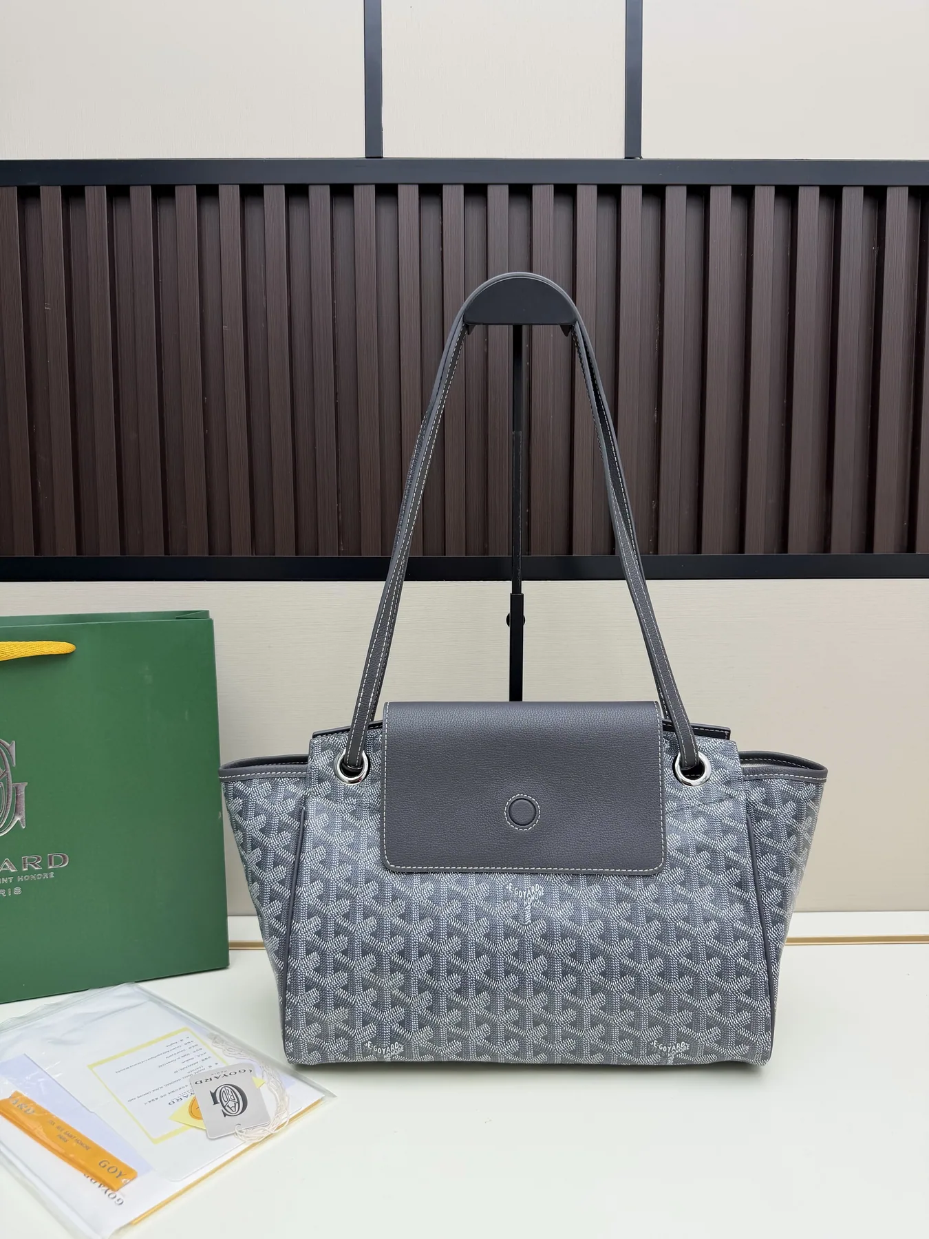 Goyard 6685 Pattern Open Tote Bag, source view 5, SKU 6685