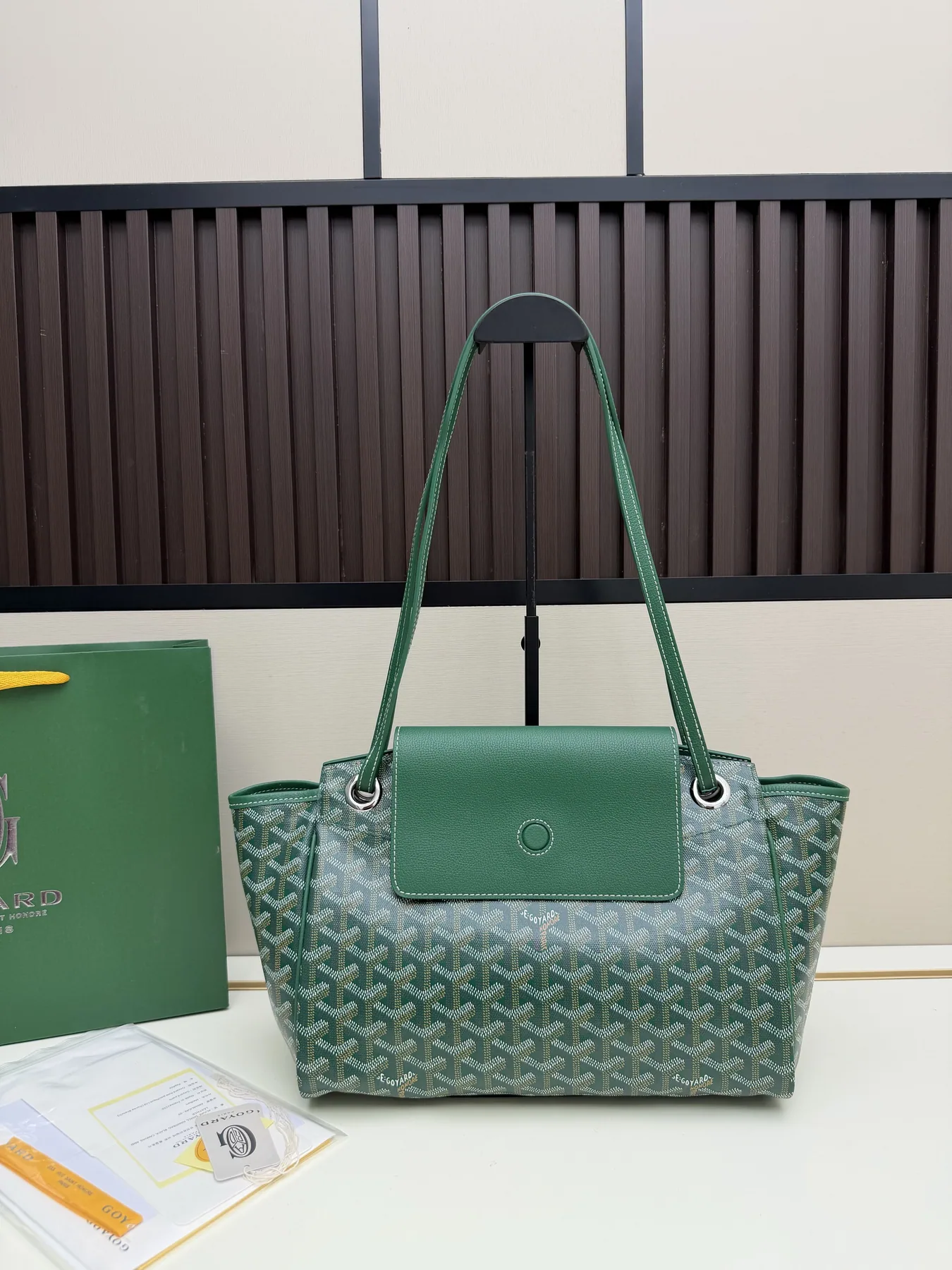 Goyard 6685 Pattern Open Tote Bag, source view 6, SKU 6685