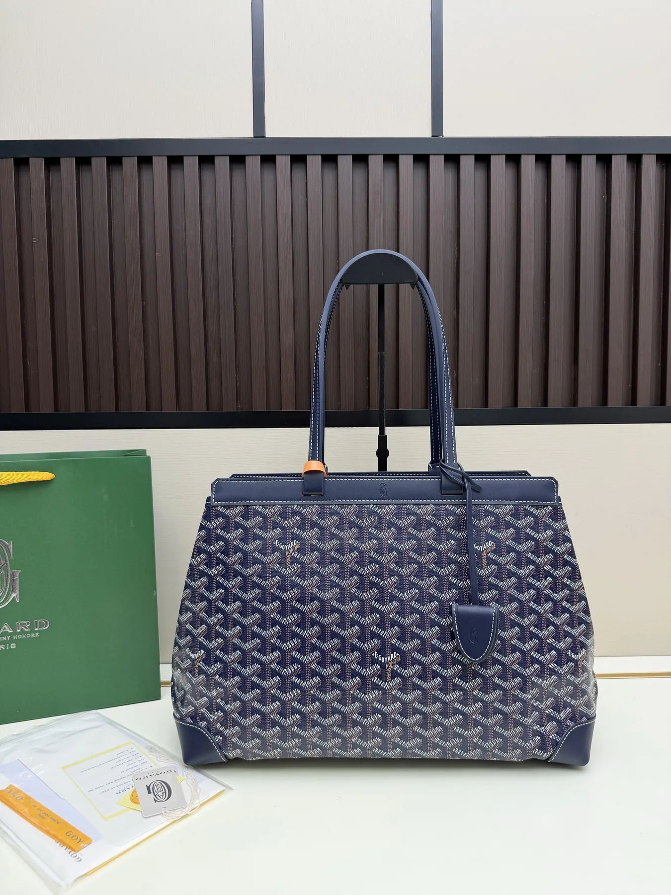 Goyard 020161 Pattern Tote Bag, source view 4, SKU 020161