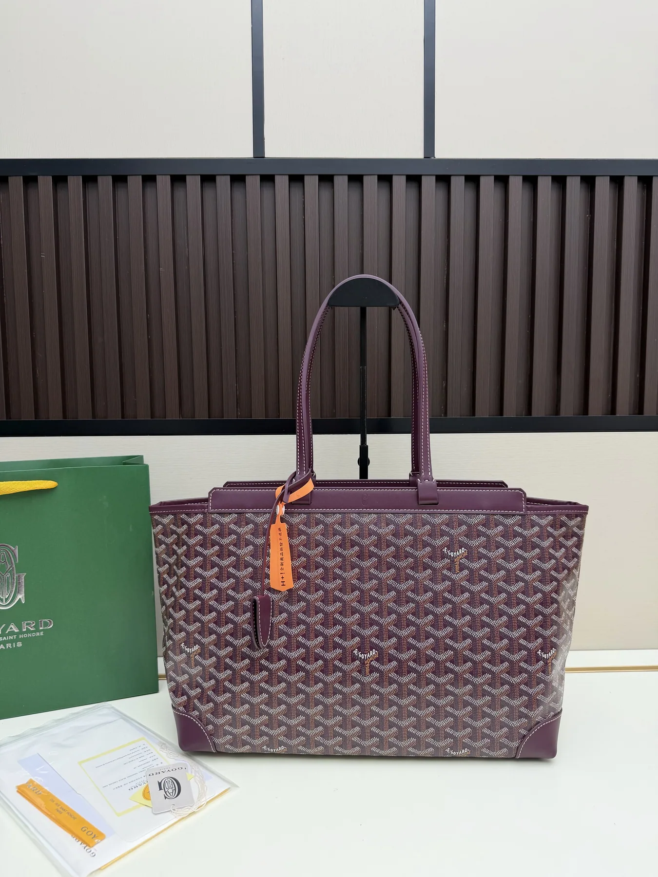 Goyard 020161 Pattern Tote Bag, source view 6, SKU 020161