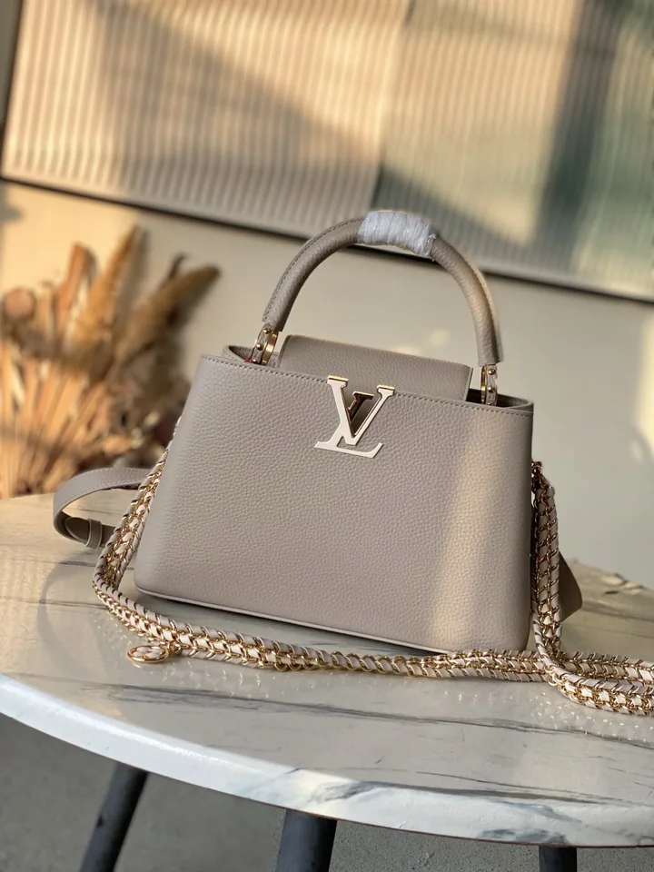 Cap M29498 Logo Chain Top-Handle Bag, source view 3, SKU M29498
