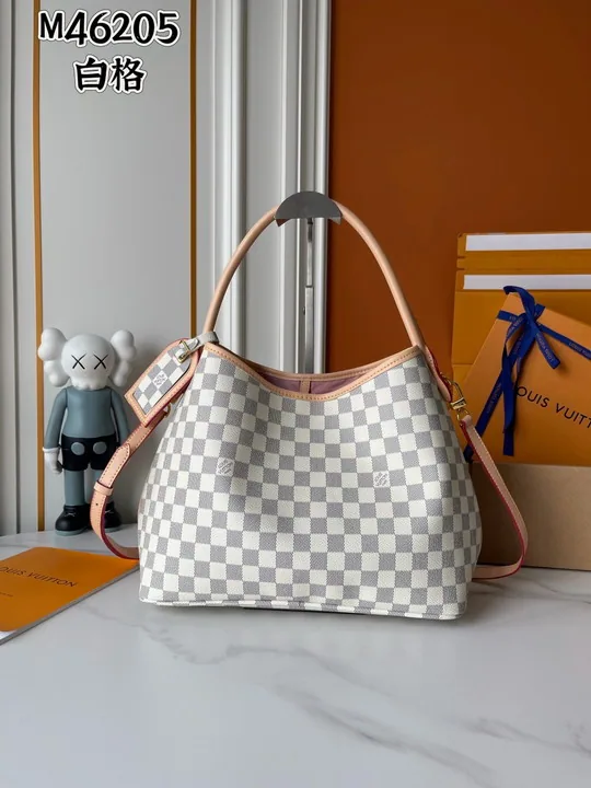 Graceful M46205 Monogram Hobo Tote Bag, source view 2, SKU M46205