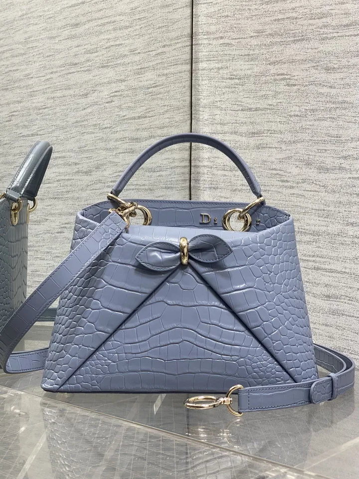 Dior 0737 Bow-Detail Top-Handle Bag, source view 1, SKU 0737