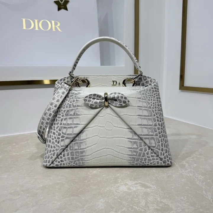 Dior 0737 Bow-Detail Top-Handle Bag, source view 4, SKU 0737