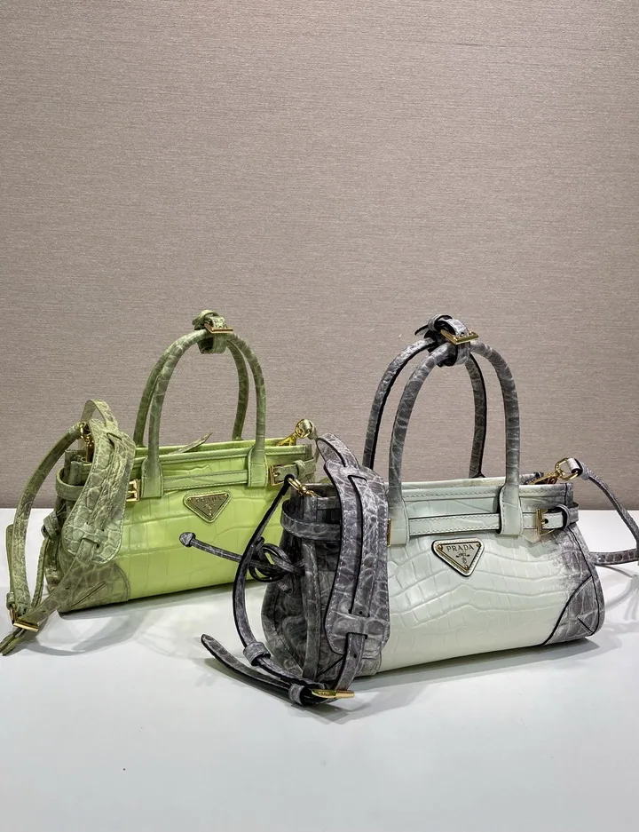 Prada 1BA486 Mini East-West Top-Handle Bag, source view 3, SKU 1BA486