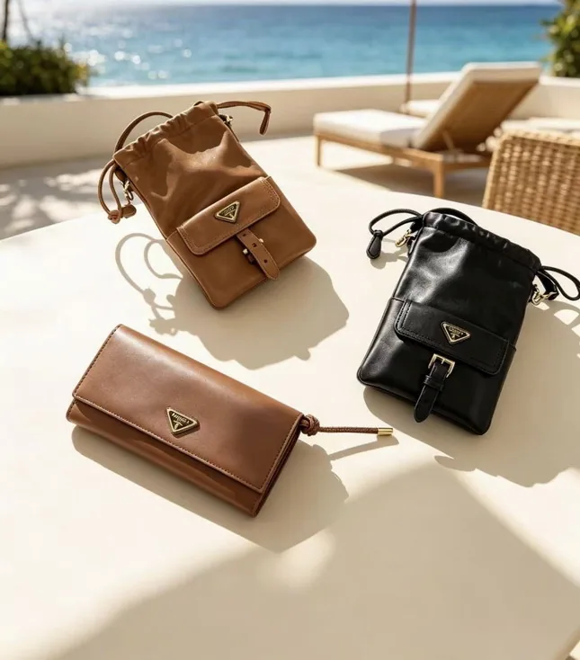 Prada 1MS017 Mini Buckle-Flap Crossbody Bag, source view 6, SKU 1MS017